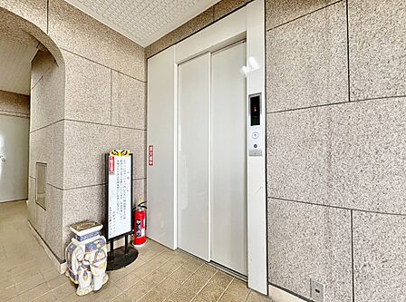 エレベーターの管理も、きちんと行き届いてます。