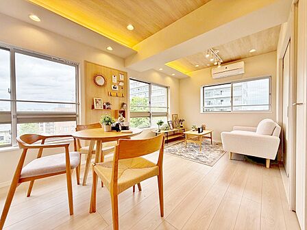 豊かな居住性と、安心感を満たすクオリティが見事に調和した住空間。