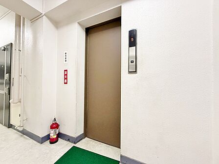 エレベーターの管理も、きちんと行き届いてます。