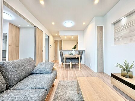 豊かな居住性と、安心感を満たすクオリティが見事に調和した住空間。