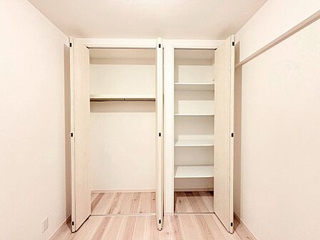暮らし心地を大きく左右する収納を、適材適所に配置し使い勝手を考慮しました。