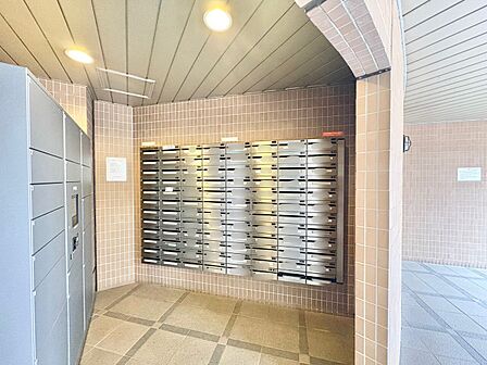 郵便物を受け取るための郵便受けも、きちんと管理されています。