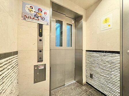 エレベーターの管理も、きちんと行き届いてます。