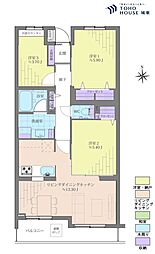 西日暮里パーク・ホームズ 3LDKの間取図画像