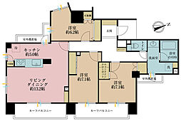 LEGEND松が谷 3LDKの間取図画像