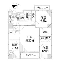 グランドヴュー島本 603 ｜ 兵庫県姫路市東延末3丁目（賃貸マンション3LDK・6階・91.74㎡） その2