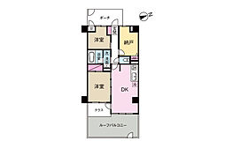 レクセル湘南平塚 2SDKの間取図画像