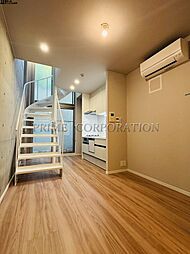 JR山手線 目黒駅 徒歩10分の賃貸マンション 1階1LDKのリビング/ダイニング