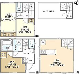 Kolet蒲田05 2SLDKの間取り