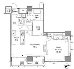間取図画像 1SLDK