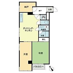 ライオンズマンション元麻布 3階2SDKの間取り