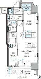 パークアクシス大森山王 2LDKの間取図画像