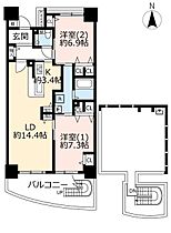 UR新川・島屋敷通り  ｜ 東京都三鷹市新川5丁目（賃貸マンション2LDK・9階・78.55㎡） その2