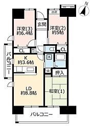 間取図画像 3LDK