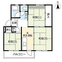 4階 / 3K / 45.81㎡