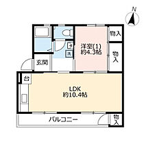 UR飯島  ｜ 神奈川県横浜市栄区飯島町（賃貸マンション1LDK・4階・41.57㎡） その1