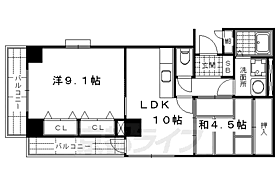 京都府京都市中京区高宮町（賃貸マンション2LDK・4階・53.70㎡） その2