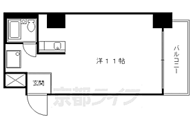 京都府京都市中京区樽屋町（賃貸マンション1R・3階・23.77㎡） その2