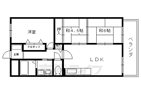 京都府京都市中京区西ノ京中御門西町（賃貸マンション3LDK・2階・65.01㎡） その2