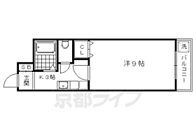 京都府京都市中京区西ノ京銅駝町（賃貸マンション1K・2階・22.05㎡） その2