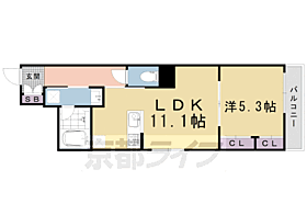 六条荘 303 ｜ 京都府京都市下京区西側町（賃貸マンション1LDK・3階・42.67㎡） その2