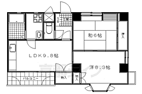 柳小路 306 ｜ 京都府京都市下京区柳町（賃貸マンション2LDK・3階・55.90㎡） その2