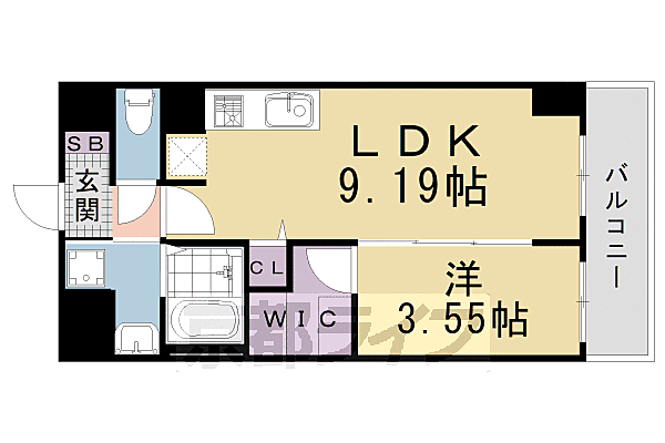 仮称）西大路新築ＰＪ 502｜京都府京都市南区吉祥院三ノ宮町(賃貸マンション1LDK・5階・34.54㎡)の写真 その2