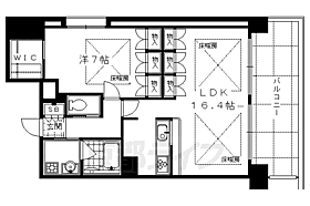 京都府京都市中京区樽屋町（賃貸マンション1LDK・13階・53.84㎡） その2