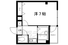 京都府京都市中京区西ノ京東中合町（賃貸マンション1K・3階・20.00㎡） その2