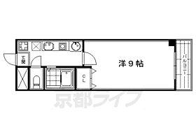 京都府京都市中京区高田町（賃貸マンション1K・3階・24.57㎡） その2