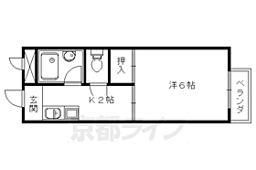 京都府京都市右京区太秦馬塚町（賃貸マンション1K・1階・20.29㎡） その2