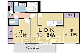 （仮称）Ｄ‐ｒｏｏｍ京都市下京区魚屋町 205 ｜ 京都府京都市下京区東魚屋町（賃貸アパート2LDK・2階・61.51㎡） その2