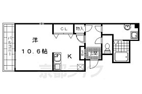 京都府京都市中京区西ノ京原町（賃貸マンション1K・2階・33.58㎡） その2