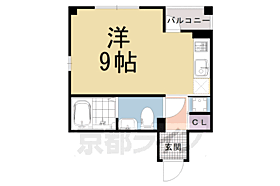 京都府京都市中京区猩々町（賃貸マンション1R・4階・22.33㎡） その2