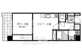 京都府京都市東山区山崎町（賃貸マンション1DK・2階・33.29㎡） その2