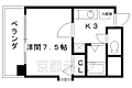 モア五条15階6.2万円