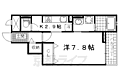 キャトル・セゾンイワタ3階6.0万円