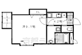 MaisonBerrywest2階6.6万円