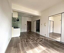 JR山陰本線 太秦駅 徒歩15分の賃貸マンション 2階3LDKのリビング/ダイニング