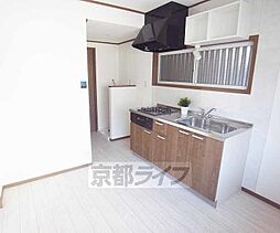 京都地下鉄東西線 太秦天神川駅 徒歩20分の賃貸アパート 2階1LDKのリビング/ダイニング