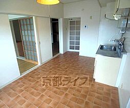 JR山陰本線 太秦駅 徒歩5分の賃貸マンション 4階3DKのリビング/ダイニング