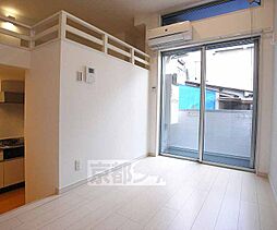 リーフコート桃山 203 2階1Kのリビング/ダイニング