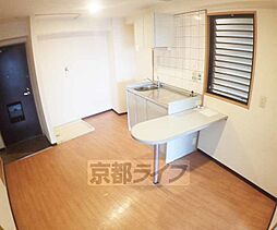 阪急京都本線 西京極駅 徒歩3分の賃貸マンション 3階1DKのリビング/ダイニング