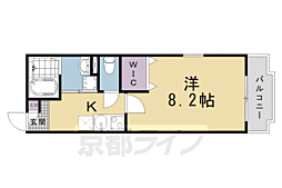 （仮称）伏見区新町一丁目マンション 105 1階1Kの間取り