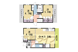 JR山陰本線 太秦駅 徒歩5分の賃貸一戸建て
