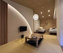 グランドジャパニング京都五条 201 2階1DKのリビング/ダイニング