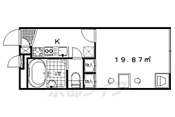 レオパレスメゾンエトワール桂南 1階