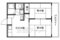 京都地下鉄東西線 東野駅 徒歩22分 4階/-