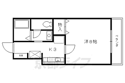 京都市営烏丸線 北大路駅 3.1km 2階/-