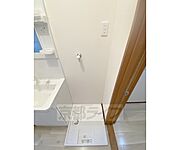 洗濯機置き場です。